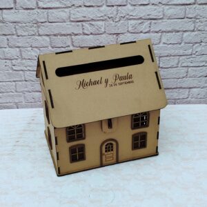 Cofre para lluvia de sobres para bodas y eventos personalizado diseño especial