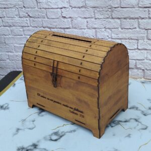 Buzon para lluvia de sobre personalizado para todo evento en madera diferentes diseños