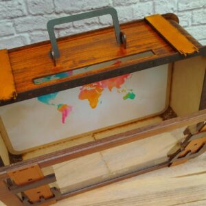 Buzon para lluvia de sobre personalizado para todo evento en madera diferentes diseños