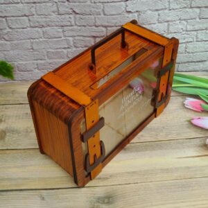 Buzon para lluvia de sobre personalizado para todo evento en madera diferentes diseños