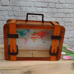 Buzon para lluvia de sobre personalizado para todo evento en madera diferentes diseños
