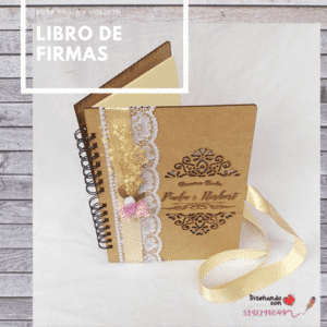 Libro de firmas para boda