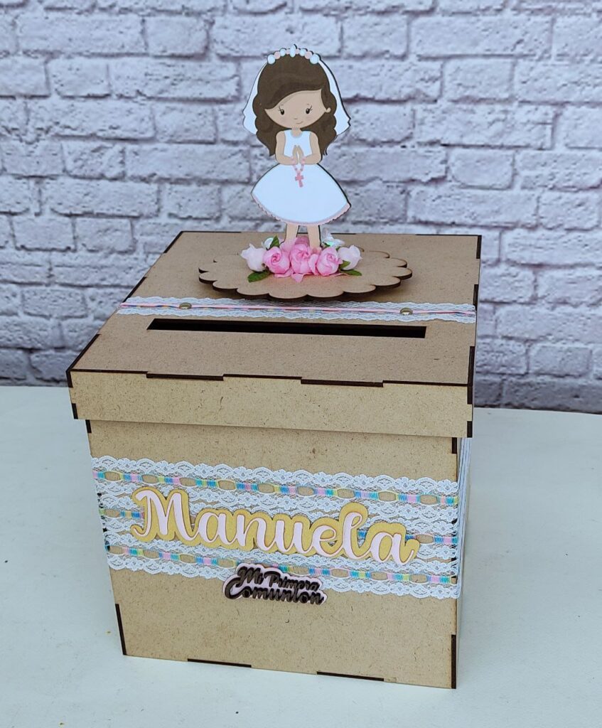 Cofre para lluvia de sobres para bodas y eventos personalizado diseño especial