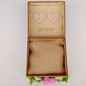 cofre para argollas de boda