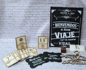 Carteles bienvenida de Boda