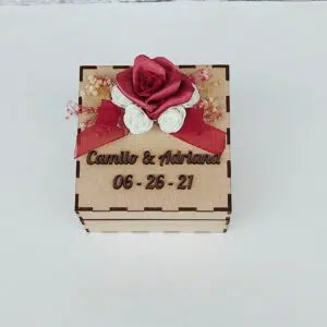 Cofres argolla cofre para argollas de bodas