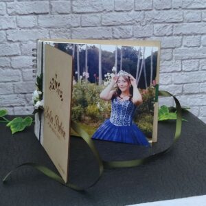 Libros de firmas personalizados con tapas en madera