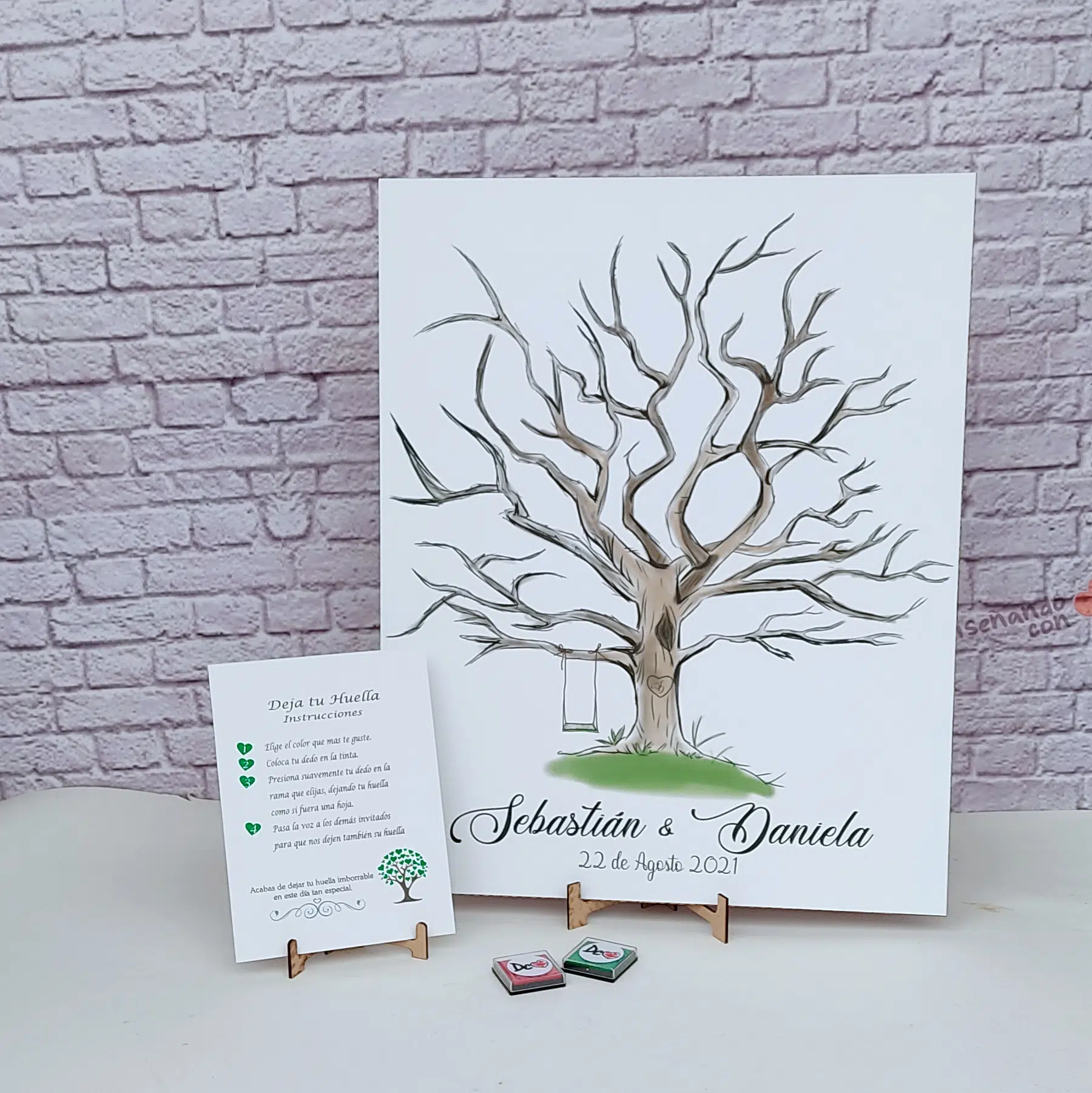 árbol de huellas