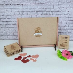 cuadro de firmas para boda
