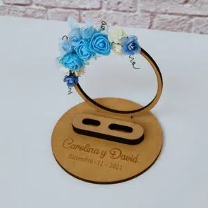 Porta argollas boda