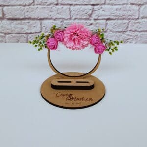 Porta argollas boda