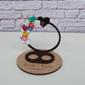Porta argollas boda
