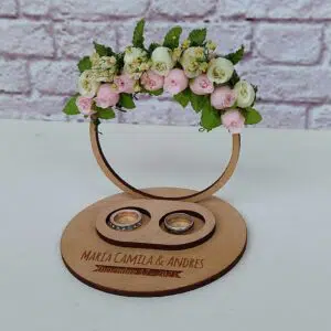 Porta anillos para bodas