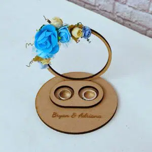 Porta argollas boda