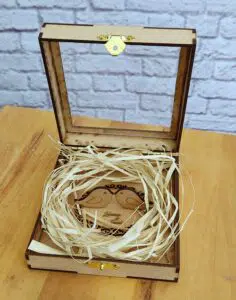 cofre para argollas de boda