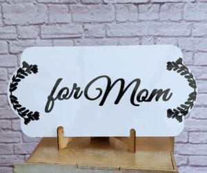 Cartel del recuerdo para bodas y eventos