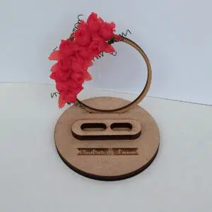 Porta argollas boda