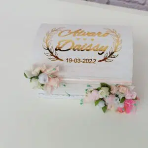 Cofre anillos boda