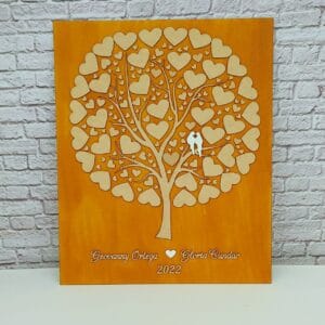 árbol de firmas boda