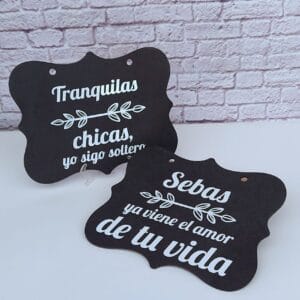 Cartel para pajecito de Boda