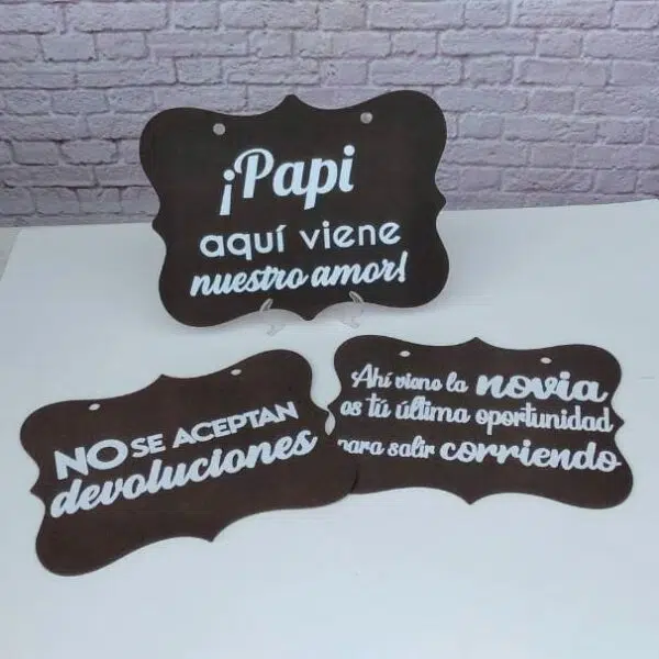 Carteles para pajecito o pajecillo básico tamaño 25 x 35 Octavo - Imagen 19