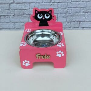 Bandeja de comida para mascota personalizados