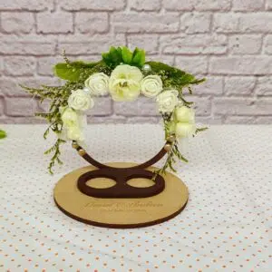 Porta argollas boda