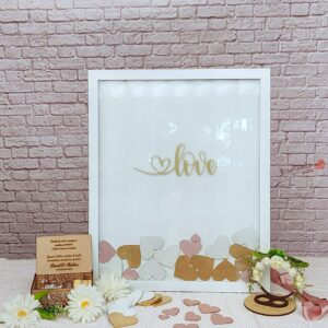 Cuadro de firmas boda