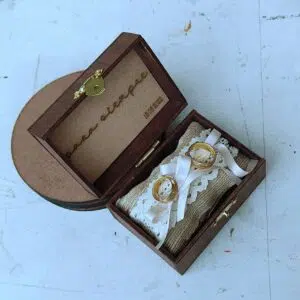 cofre para argollas de boda