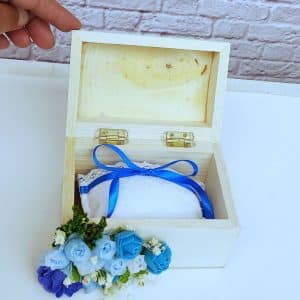 Cofre para anillos personalizados