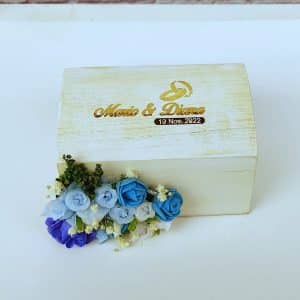 Cofre para anillos personalizados