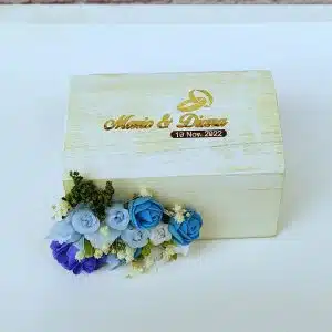 Cofre para anillos personalizados