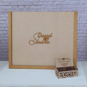 Cuadro de firmas para boda