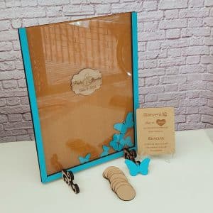 Cuadro de firmas para boda