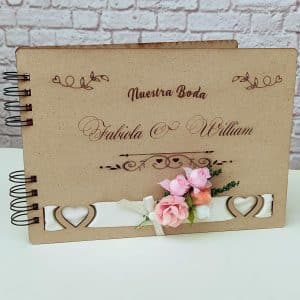Libro de firmas personalizado