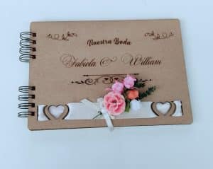 Libro de firmas personalizado
