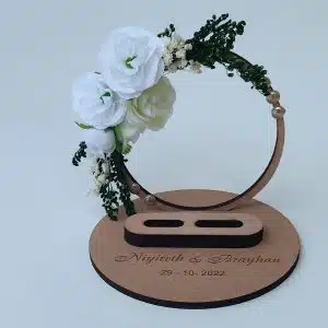 Porta anillos para boda personalizados