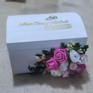 Cofre para anillos personalizado