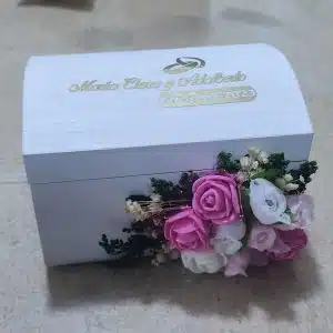 Cofre para anillos personalizado