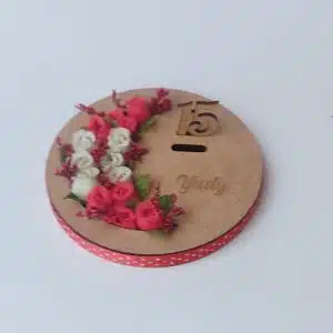 Porta anillos para 15 años