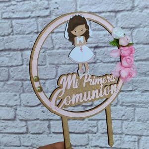 Pin o topper para tortas toda ocasión