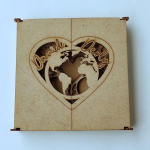 Cofre para anillos y arras