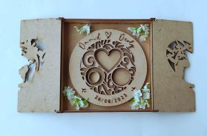 Cofre para anillos y arras