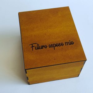Cofre para reloj de novio, regalo de compromiso para el novio