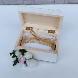 Cofre para anillos de boda