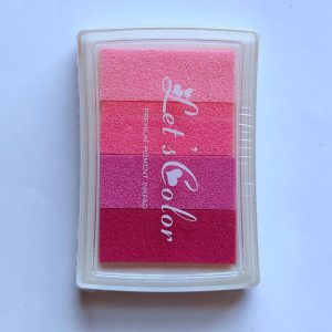Almohadilla para huelleros de colores - bodas y eventos
