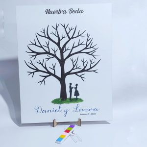 árbol de huellas personalizado toda ocasión