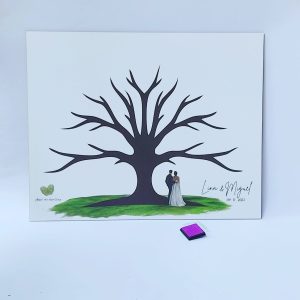 árbol de huellas personalizado toda ocasión