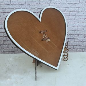 Cuadro para firmas en forma de corazón