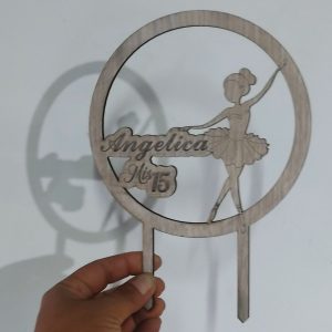 Pin para tortas personalizado